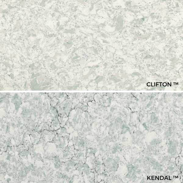 Clifton Cambria Quartz vs Kendal Cambria Quartz