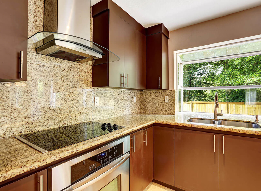 Giallo Ornamental Granite Kitchen