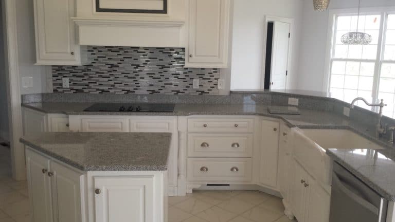 Alternative view of Mystic White Granite