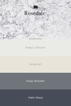 Cambria Rosedale Quartz Benjamin Moore Paint Sample