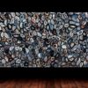 Black Agate Semi Precious Gemstone