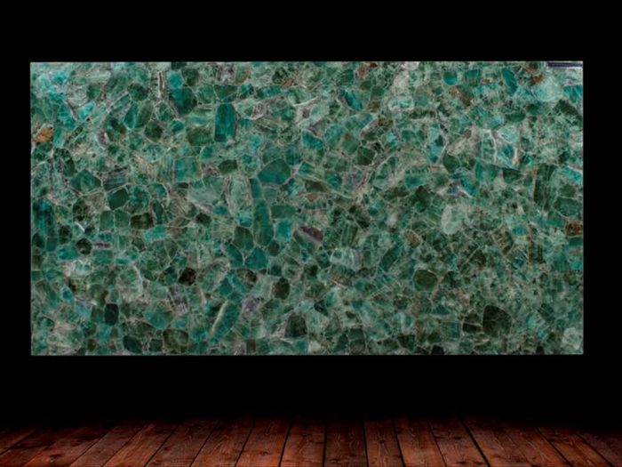 Emerald Fluorite Semi Precious Gemstone