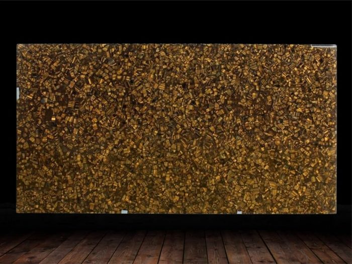 Tiger Eye Gold Semi Precious Gemstone