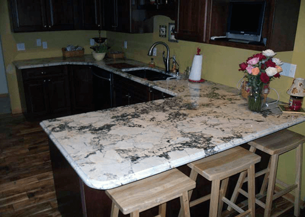 White Platinum Granite 17892
