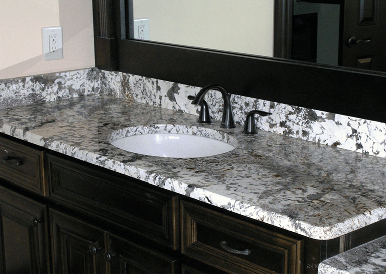 White Platinum Granite 17892