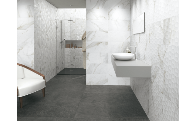 Adella Viso Calacatta 12×24 Satin