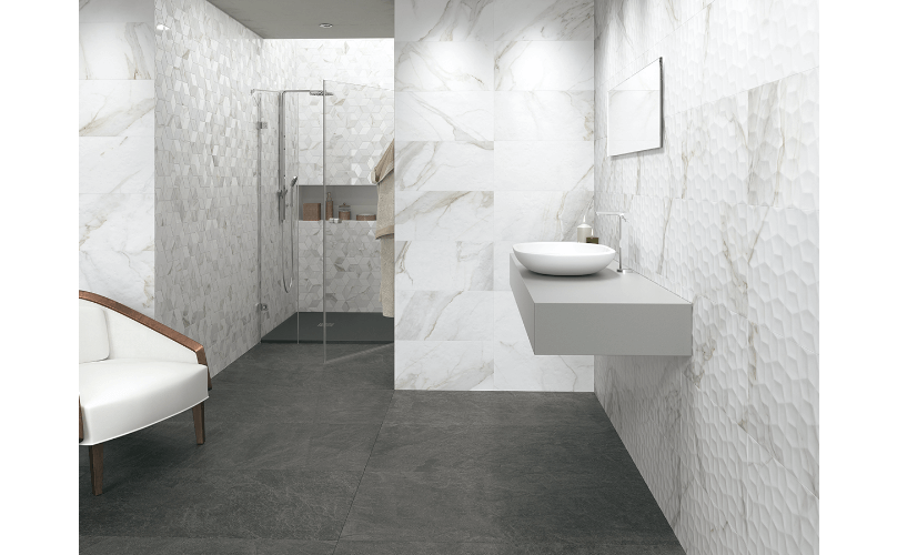 Adella Viso Calacatta 12×24 Satin