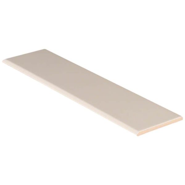 Almond Glossy 4×16 Single Bull Nose