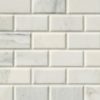 Arabescato Carrara Subway Tile 2×4