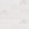 Classique White Calacatta Subway Tile 4×16