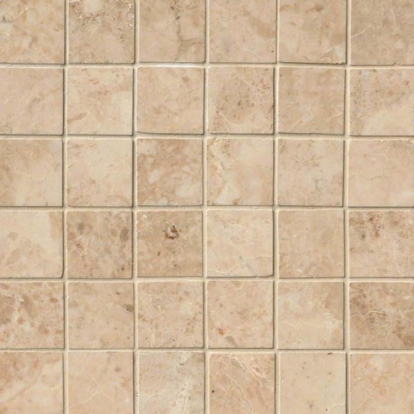 Crema Cappuccino 1inch Hexagon Polished