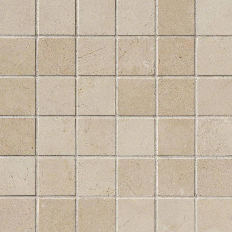 Crema Marfil 2×2 Polished In 12×12 Mesh