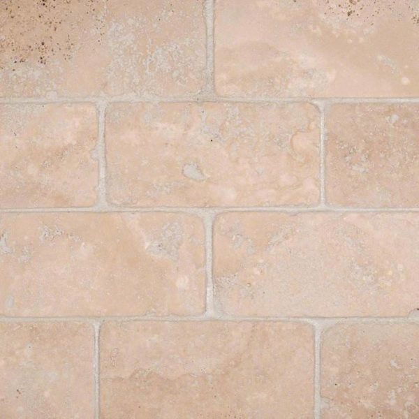 Durango Cream Subway Tile Tumbled 3×6