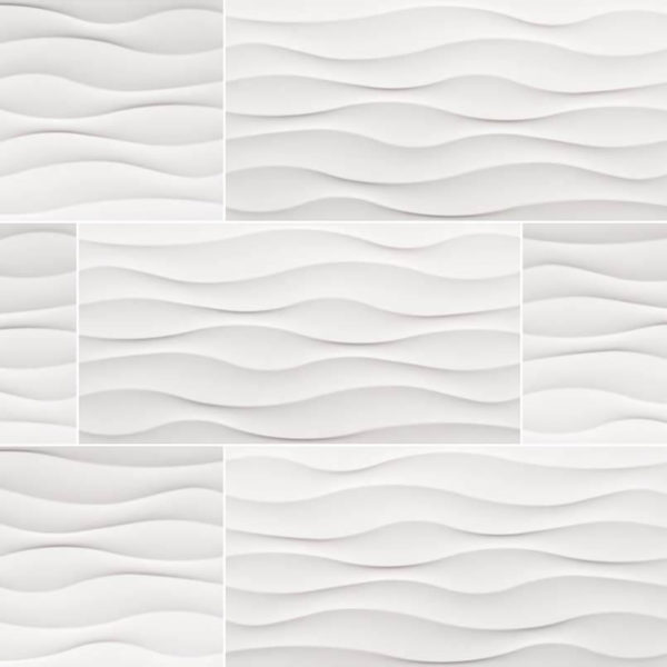 Dymo Wavy White 12×24 Glossy