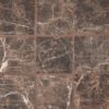 Emperador Dark 4×4 Tumbled Tile