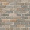 Golden White Quartzite 1×3 Tumbled In 12×12 Mesh