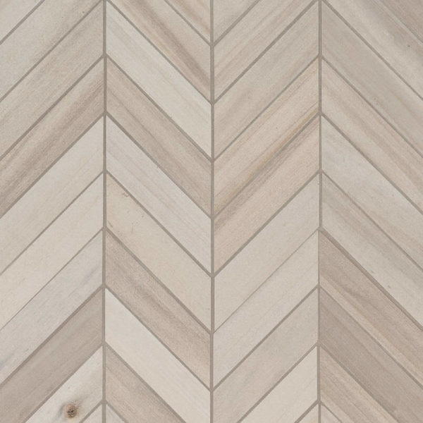 Havenwood Dove Chevron Mosaic 12×15