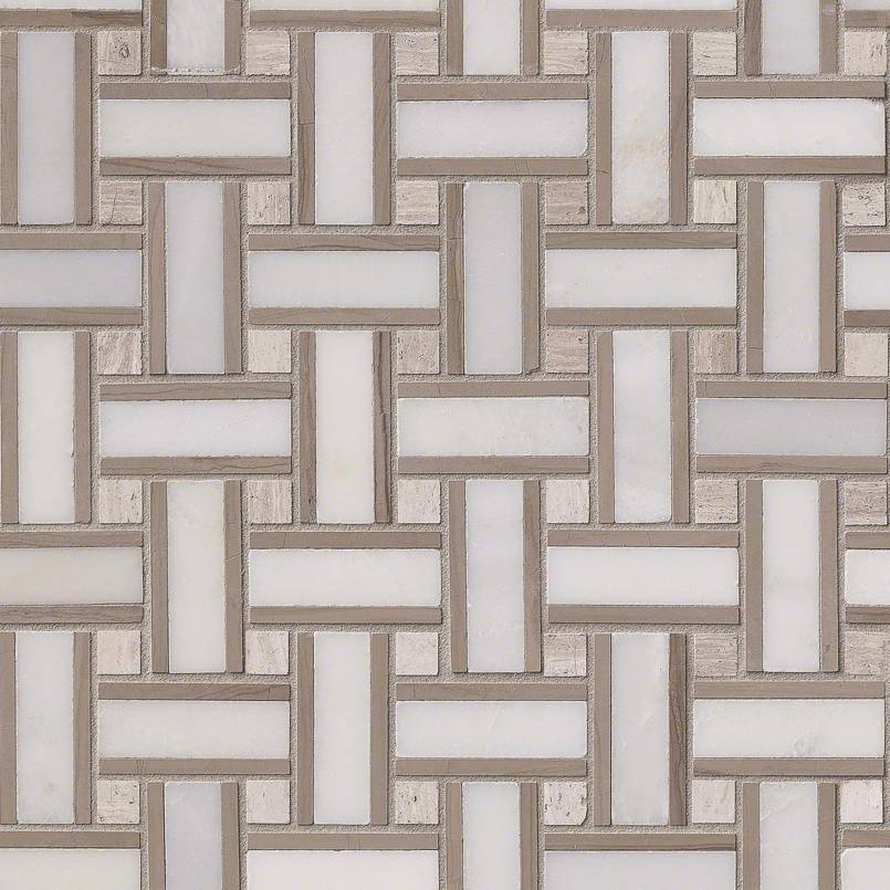 Renaissance Basketweave Pattern Honed