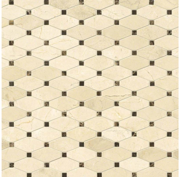 Valencia Blend Elongated Octagon Polished