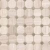 White Oak 2″ Octagon Honed