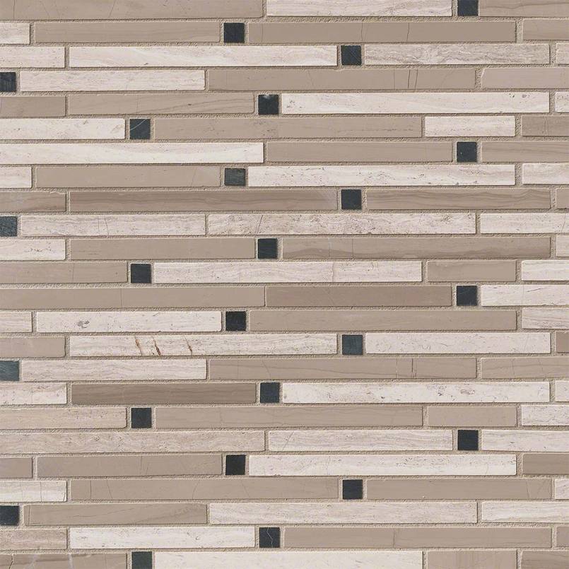 White Oak Blend Interlocking Honed