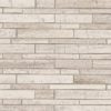 White Quarry Interlocking Pattern Honed