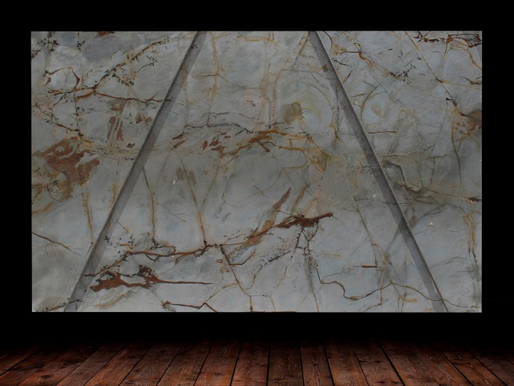 Blue Roma Quartzite Slab countertops tampa sarasota clearwater