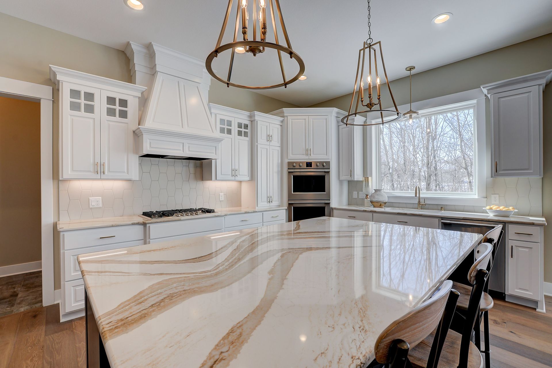 Picture of Quartz Countertops with Brittanicca Gold Cambria