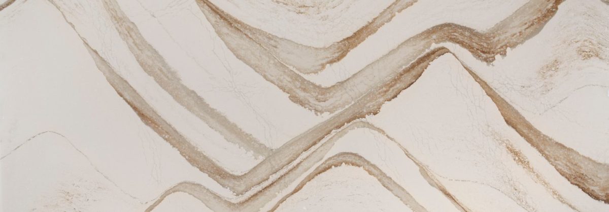 Brittanicca Gold Cambria Quartz Full Slab