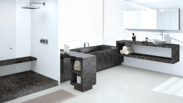 Fiero Caesarstone Quartz Bathroom