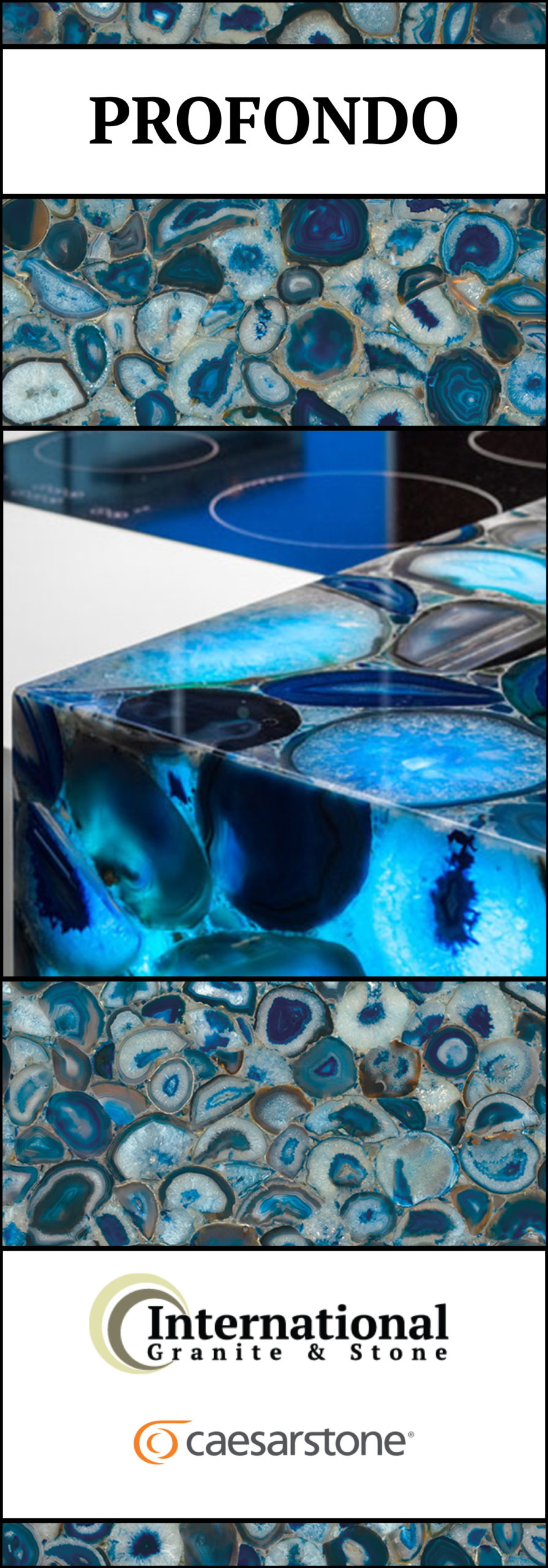 Profondo Caesarstone Quartz Full Slab Pinterest