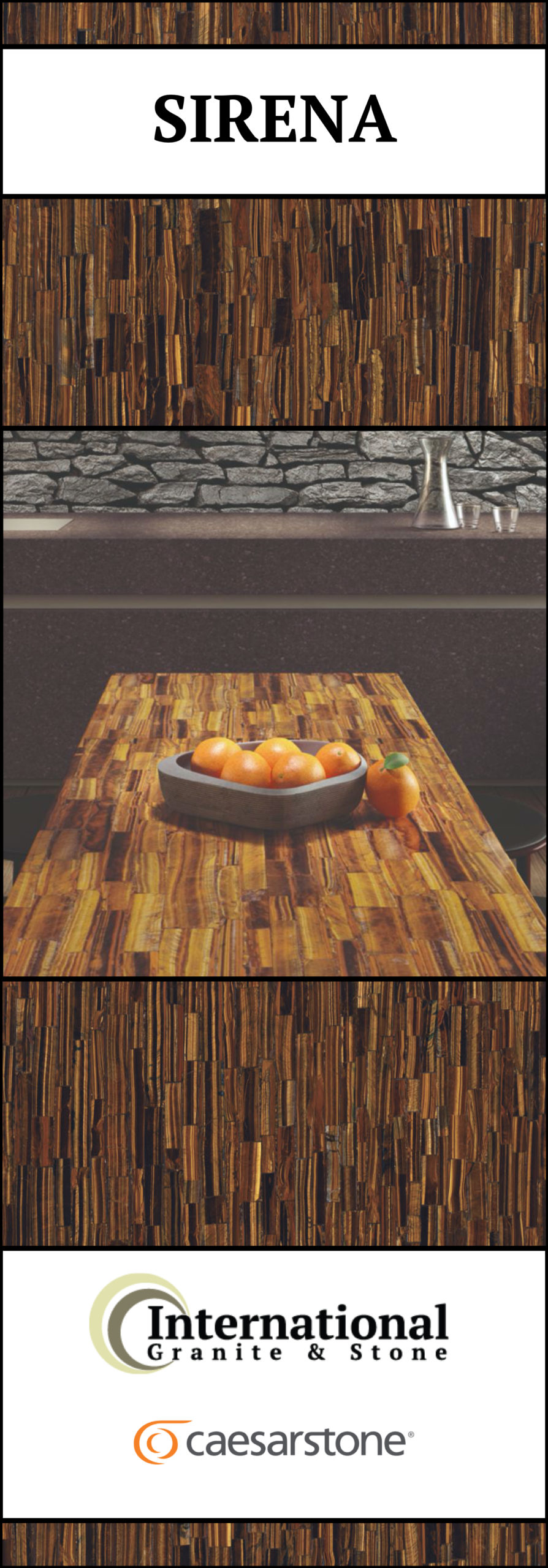 Sirena Caesarstone Quartz Full Slab Pinterest