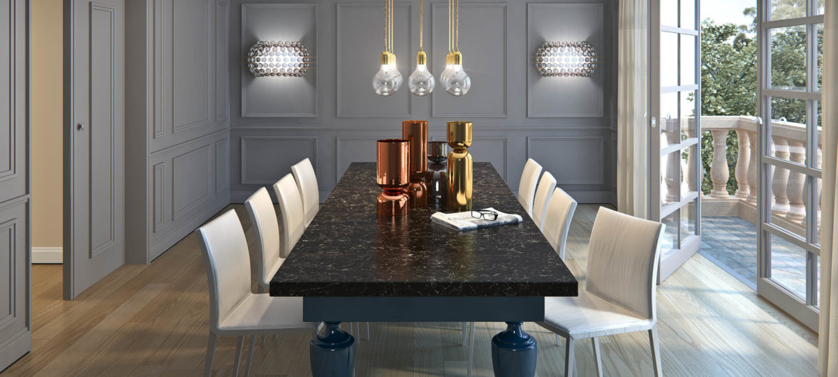Woodlands Caesarstone Quartz Table