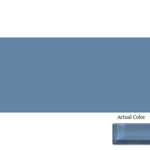 Daltile Color Wave CW14 3x6 Twilight Blue