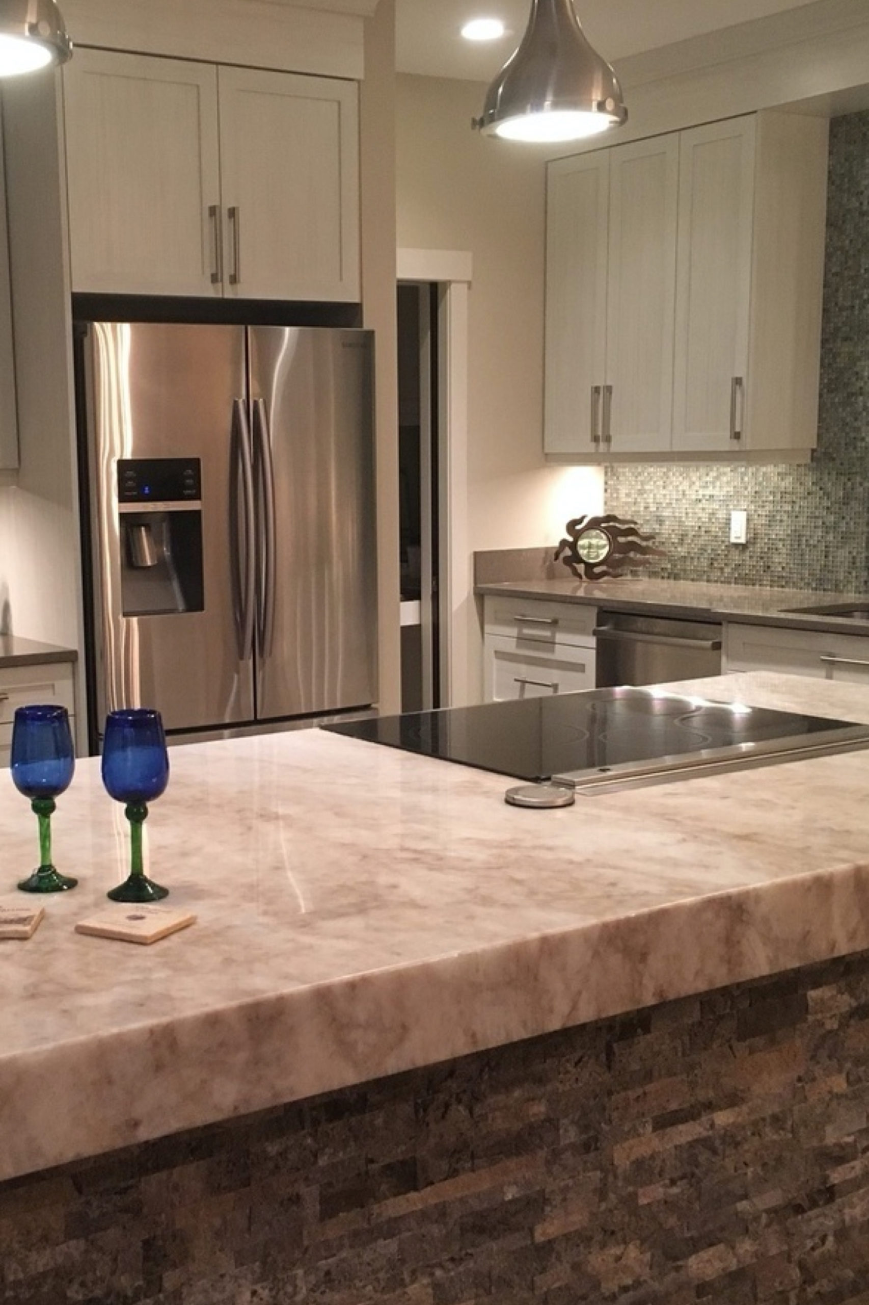 Cristallo Quartzite Dream Kitchen