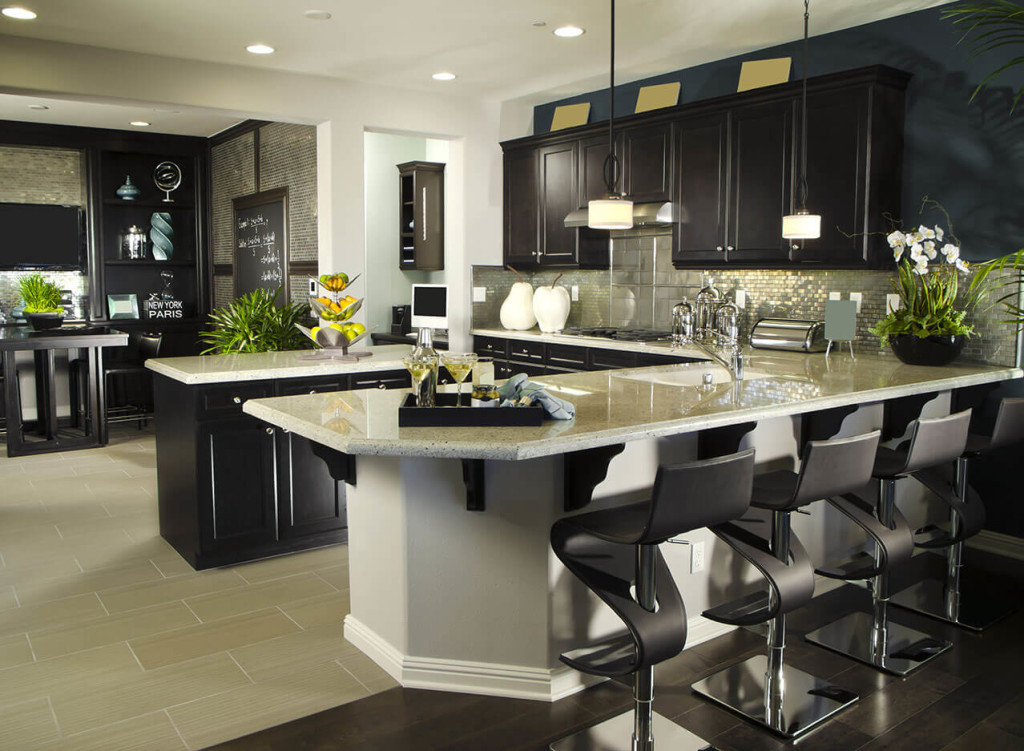 Kashmir White Granite Kitchen