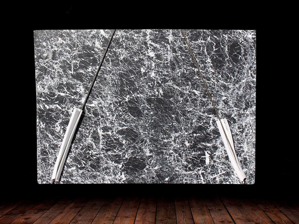 NERO LEVANTO LEATHER FINISH MARBLE