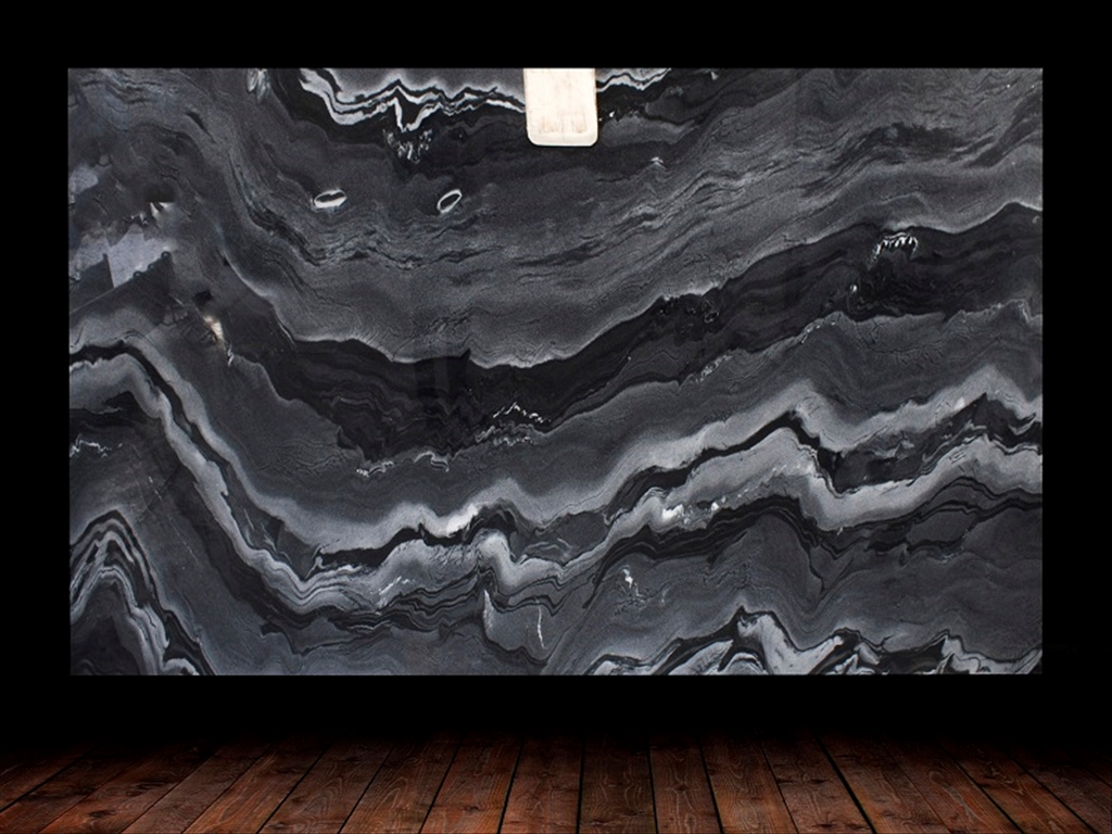 Black Lightning Granite Full Slab