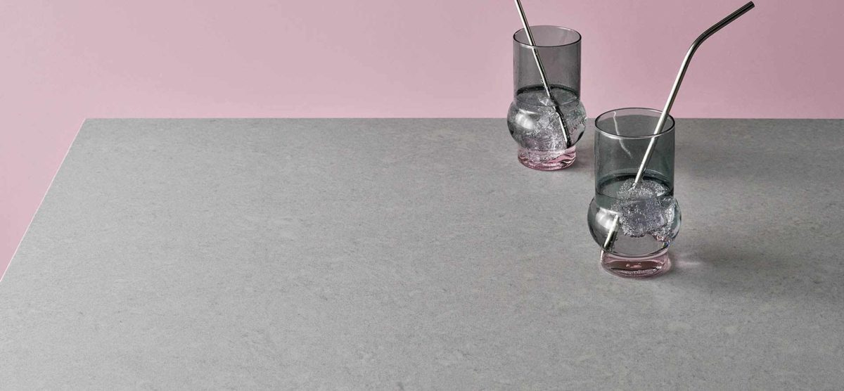 CAESARSTONE FLANNEL GREY QUARTZ