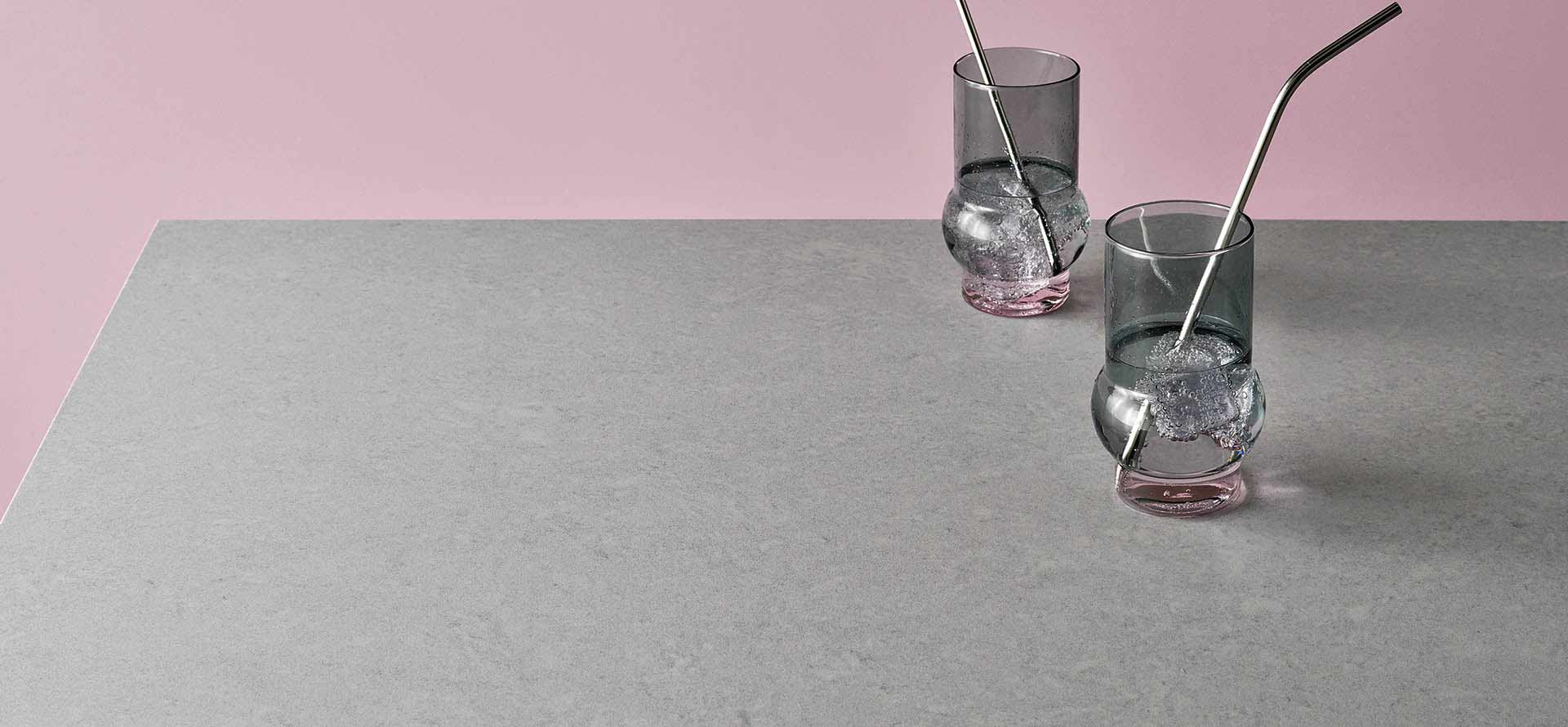 CAESARSTONE FLANNEL GREY QUARTZ