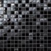 DALTILE GLASS HORIZONS BLACK SAND MOSAIC