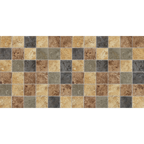 DALTILE HEATHLAND SUNSET BLEND MOSAIC HL08-5659