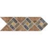 DALTILE HEATHLAND SUNSET DECO HL08-5661