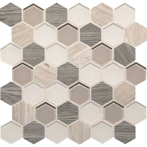 DALTILE IDYLLIC BLENDS SERENE STORM IB04-7595