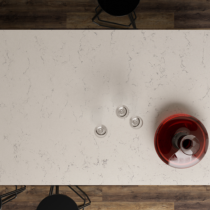 LG VIATERA WHITE DUNE QUARTZ