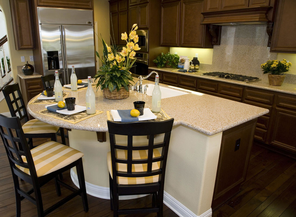 Giallo Fantasia Granite Kitchen