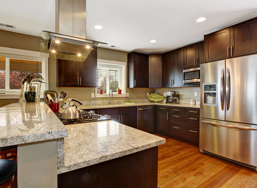 Kashmir Cream Granite Kitchen