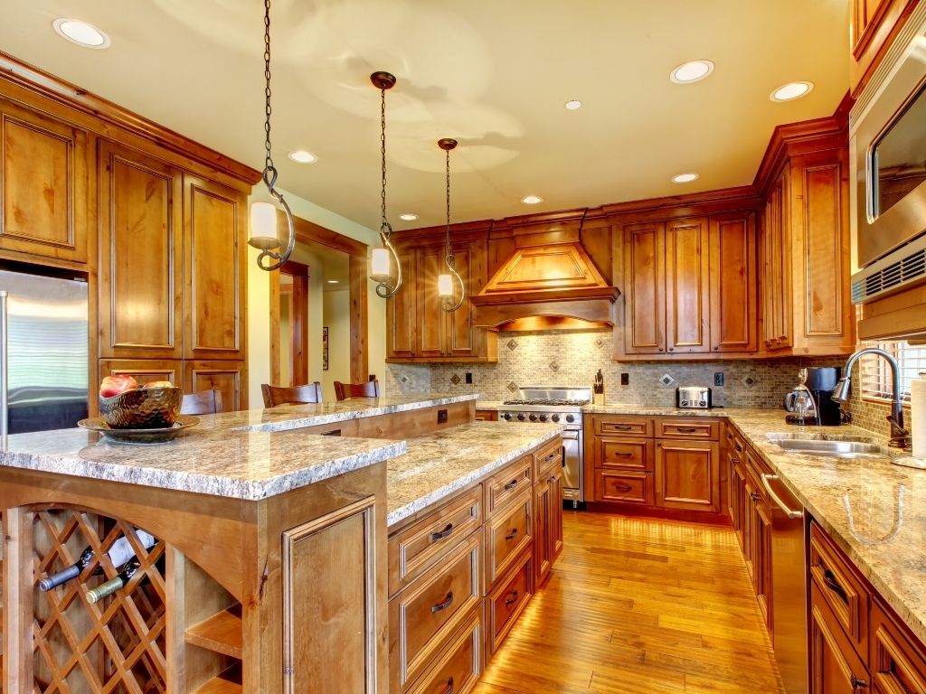 Typhoon Bordeaux Granite Kitchen Countertops