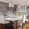 Terrace Anthology Backsplash Tile in Kitchen