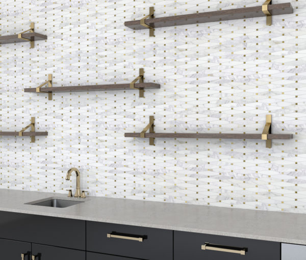 Jolie Gold Backsplash Tile Product